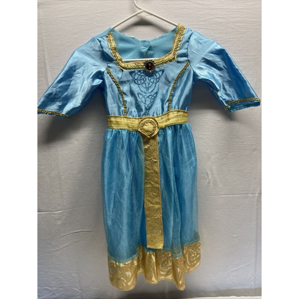 Brave Princess Merida Disney Costume Dress Up Size 4-6x Halloween Costumes EUC - Picture 1 of 11